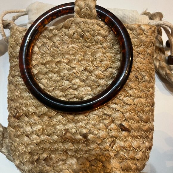 Aritzia Main Character Mini Jute Bucket Bag - Picture 2 of 3